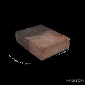 DITON skladebná dlažba HISTORY obdélník 28/21/7 (stříška) cihlovo-černá